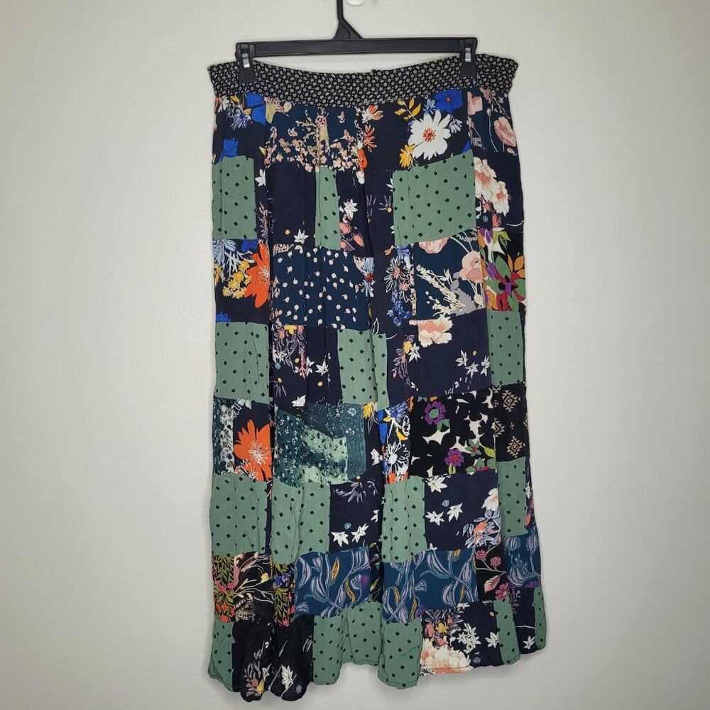 Just Cruising mixed print patchwork drawstring ma… - image 3